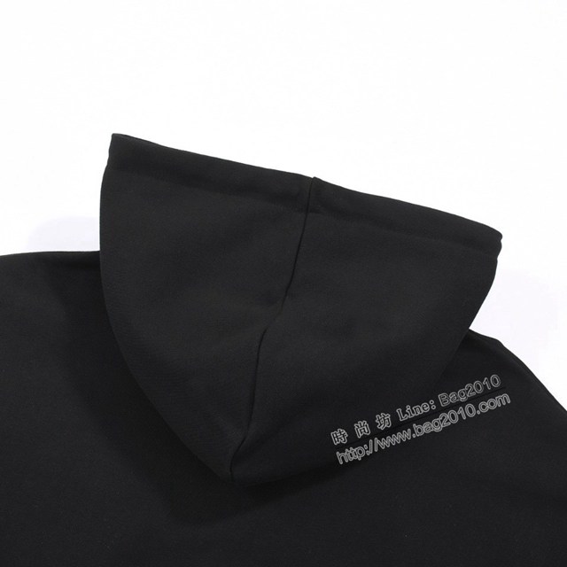 Loewe專櫃羅意威2023FW新款刺繡連帽衛衣 男女同款 tzy3002